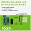 ROCKPI Penta SATA HAT - Up To 5x SATA Disks HAT For Raspberry Pi 5 And ROCK Pi Carousel 4