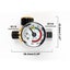 New Mini Pressure Regulator For Spray Guns G1/4 Thread Spray Gun Air Regulator Carousel 4
