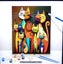 THE CATTAGE-Vibrant Cartoon Cat Paint By Numbers Make Some Colourful Home Decor Carousel 1