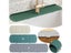Silicone Faucet Mat Large Sink Splash Pad Countertop Protector Bathroom Water Carousel 3