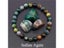 8MM Natural Epidote Zoisite Stone Bead Bracelet Homme Quartz Lava Tiger Eye Carousel 5