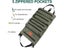 Tool Roll Multi-Purpose Roll Up Tool Bag Wrench Roll Canvas Tool Organizer Carousel 7