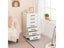 Storage Unit Office Drawers Filing Cabinets Cosmetic Storage Unit White Carousel 7