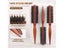 12 Style Wood Handle Round Rolling Brush Straight Twill Hair Comb Boar Bristle Carousel 3