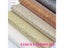 6PCS---20X22CM DIY Hair Bow Material Small Checked Glitter PU Synthetic Faux Carousel 1
