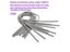 1pc Wire DIa 0.2mm 0.3mm 0.4mm 0.5mm 0.6mm 0.7mm 0.8mm 1.0mm Stainless Steel Carousel 3