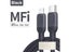 UGREEN 1m, USB-C to Lightning charging cable / Black / silky soft silicone cable Carousel 1