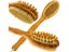 Bath Blossom Bamboo Body Brush For Back Scrubber Natural Bristles Shower Brush Carousel 1