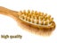 Bath Blossom Bamboo Body Brush For Back Scrubber Natural Bristles Shower Brush Carousel 5