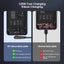 NNBILI 120W Fast Charging USB To Type-C Cable Nylon Braided 90 ° Bend Design Carousel 6