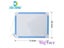 20.5*15.6cm Magnetic Kids Whiteboard Dry Wipe Board 5 Colors Frame Mini Drawing Carousel 10