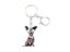 Bonsny Enamel Chihuahuas Dog Key Chain Key Ring Pom Gift For Women Girl Bag Carousel 1