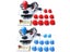 Copy SANWA Game Machine Arcade Console DIY Kit 8 Way Joystick Push Buttons For Carousel 1