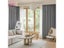 OLOEY Modern Curtains For Living Dining Room Bedroom Soundproof Cotton Linen Carousel 4