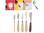 Palette Oil Draw Paint Tool Texture Artist Scrape Scraper Knife Spatula Drawer Carousel 3