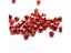 Isywaka Sale Red Copper Color 100pcs 4mm Bicone Austria Crystal Beads Charm Carousel 11