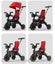Deluxe Kids Foldable Tricycle Carousel 2