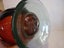 ART GLASS LARGE TRUMET VASE Carousel 8