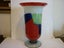 ART GLASS LARGE TRUMET VASE Carousel 9
