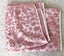 ** RETRO TOWEL ** DUSKY PINK TEXTURED BOTANIC ** 63 x 124 cm ** Carousel 1
