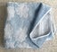 ** RETRO TOWEL ** CORNFLOWER BLUE ORNATE DAISY ** 59 x 105 cm ** Carousel 1