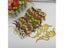 Iron On Appliques 3D Flower Patches Party Secoration Gold Embroidery Vintage Carousel 1