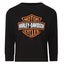 BRV1583 HD KIDS TEE L/S Bar and Shield BLACK 100% COTTON SIZE brv1583 Carousel 1