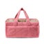Elosung Pink Large Plush Nappy Caddy Organiser - Portable Diaper Storage Bin & N Carousel 1