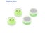 4Pcs/lot Spirit Level Turntable Bubble Degree Tonearm Record Lp Player Setup Carousel 6