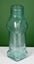 Lovely Antique Deep Aqua Green Australian Bengal Chutney Figural Bottle Carousel 1
