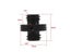 1/4" 3/8" 5/8" M8 M6 Male To Female Thread Screw Mount Converter Adapter Mic Carousel 1