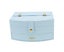 Travel Jewelry Case Portable 2 Layers PU Leather Jewelry Storage Holder Box w Carousel 1