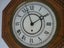 ANSONIA ? LARGE OAK WALL CLOCK C1900. Carousel 6
