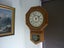 ANSONIA ? LARGE OAK WALL CLOCK C1900. Carousel 1