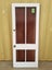 Wood and Glass Single Door Leaf 810 W x 1980 H [#1419] Carousel 1
