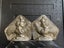 Antique Chocolate Candy Mould pre- 1930 Easter Rabbit Jockey on Rooster Hen Carousel 14