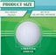 50 Pcs Solid Rubber Practice Golf Balls 45G for Indoor Outdoor Training Carousel 2