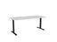 Knight's Haven 1800mm x 800mm Fixed Height Single Sided Desk, Black Frame, Sc... Carousel 1