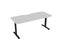 Knight's Haven 1800mm x 800mm Fixed Height Single Sided Desk, Black Frame, Sc... Carousel 2