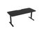 Knight's Haven 1800mm x 800mm Fixed Height Single Sided Desk, Black Frame, Sc... Carousel 3