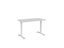 Knight's Haven 1200mm x 700mm Fixed Height Single Sided Desk, White Frame, Ra... Carousel 1