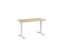 Knight's Haven 1200mm x 700mm Fixed Height Single Sided Desk, White Frame, Ra... Carousel 5