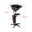 Large Salon Basin Sink Shampoo Hairdressing Hair Wash Bowl Carousel 6