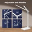 Emitto Desk Study Lamp LED Bedside Table Reading Light Foldable Dimmable USB Carousel 5