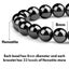 Hematite Beads Bracelets Magnetic Therapy Health Care Loss Weight Carousel 8