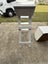 Vintage Painted White Wooden Ladder Carousel 3