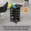 Hair Salon Trolley Tool Cart Hairdressing Colouring Beauty Storage Furniture Carousel 4