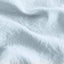 Dreamaker Superfine Washed Microfibre Pleated Valance Ice Blue Super King Bed Carousel 12