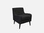 Arm Chair Black Carousel 1