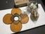Vintage Tiffany Floral Stained Glass Pendant Light - 25cm Carousel 2